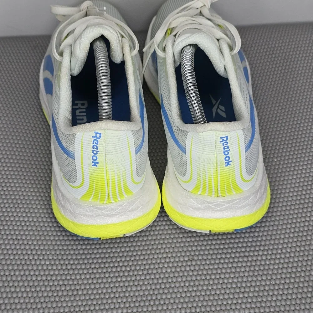 Men's‎ Reebok Floatride Energy Symmetros, Size 7, Opal Glow/Blue/Acid Yellow